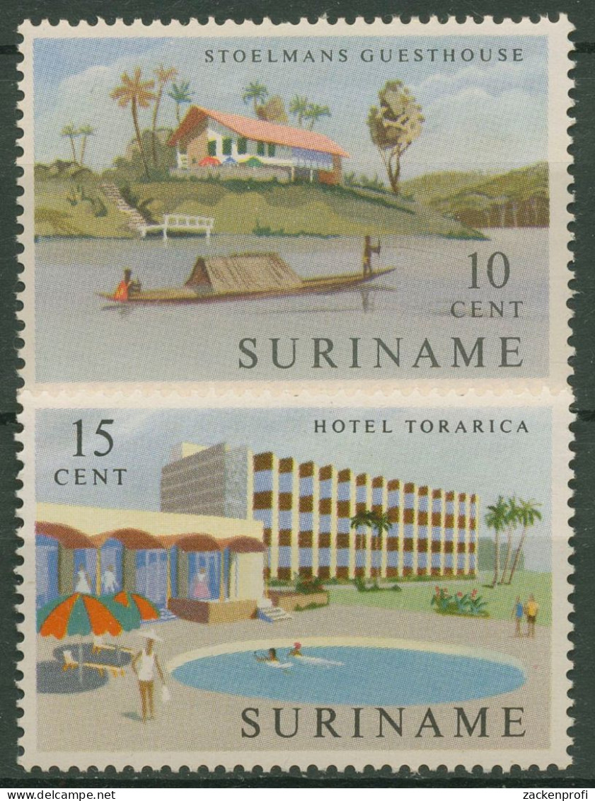 Surinam 1962 Hotel Torarica Stoelmans-Gästehaus 423/24 Postfrisch - Surinam
