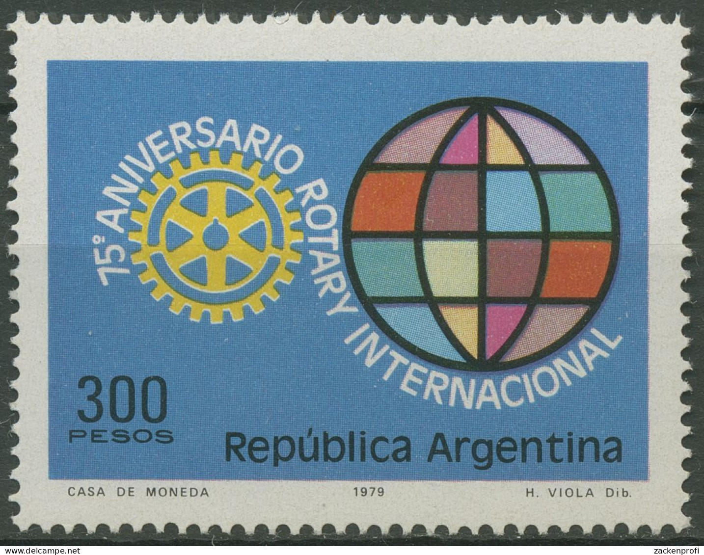 Argentinien 1979 Rotary Club International 1429 Postfrisch - Nuevos