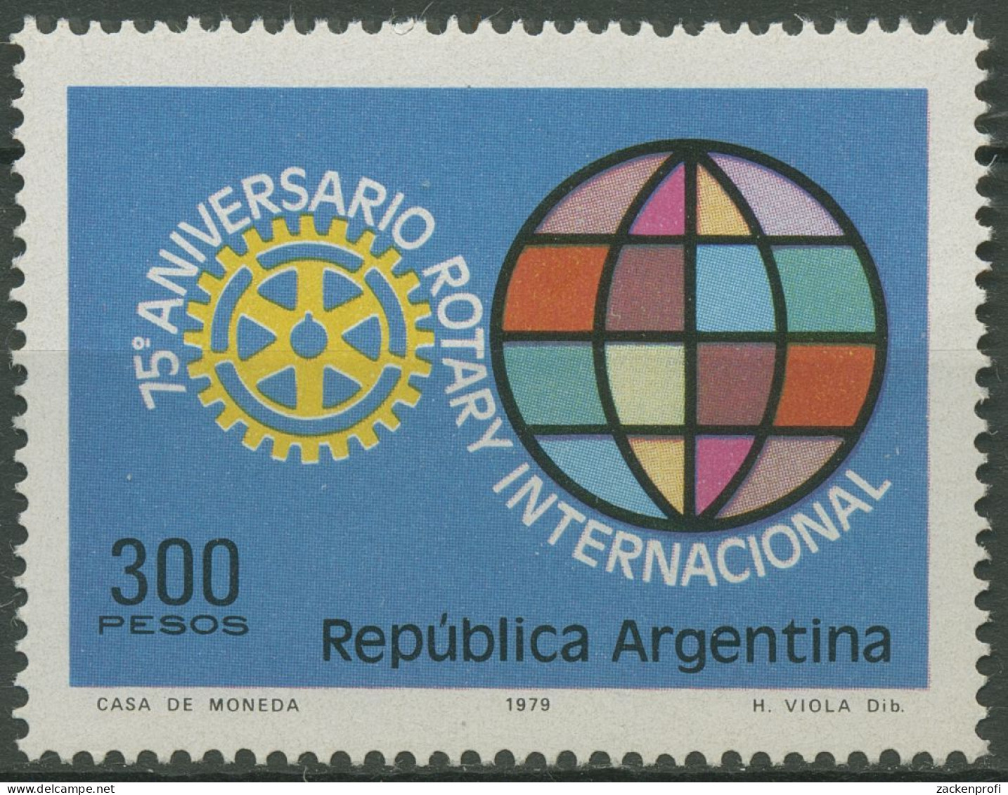 Argentinien 1979 Rotary Club International 1429 Postfrisch - Nuovi