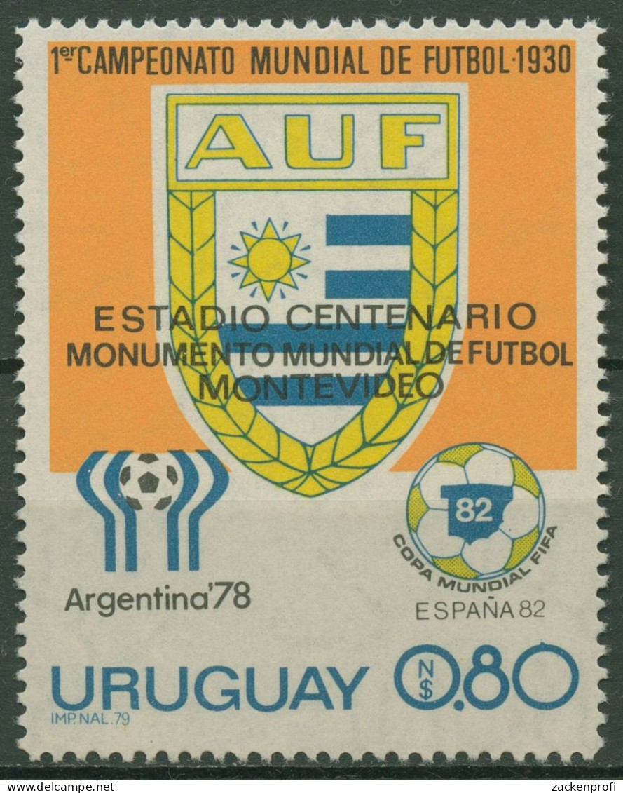 Uruguay 1979 Fußball-Weltmeisterschaften 1537 Postfrisch - Uruguay
