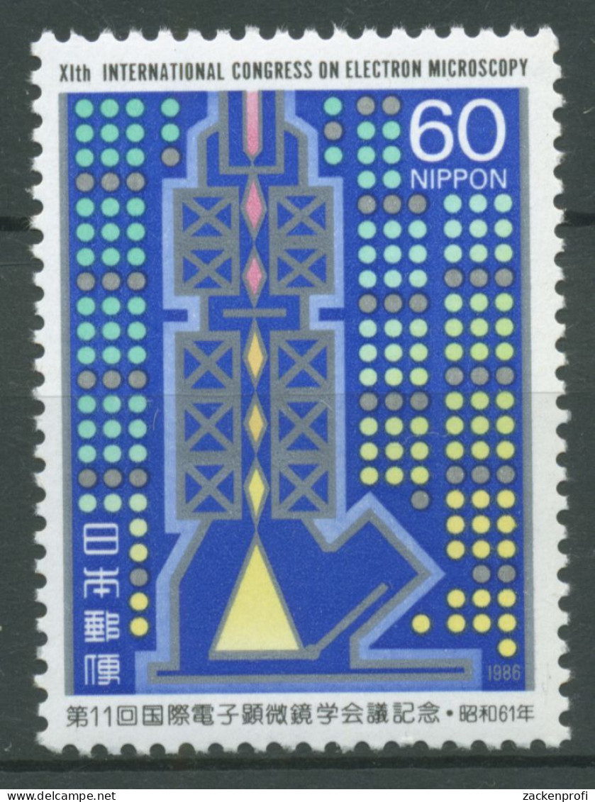 Japan 1986 Elektronenmikroskopie 1696 Postfrisch - Nuevos