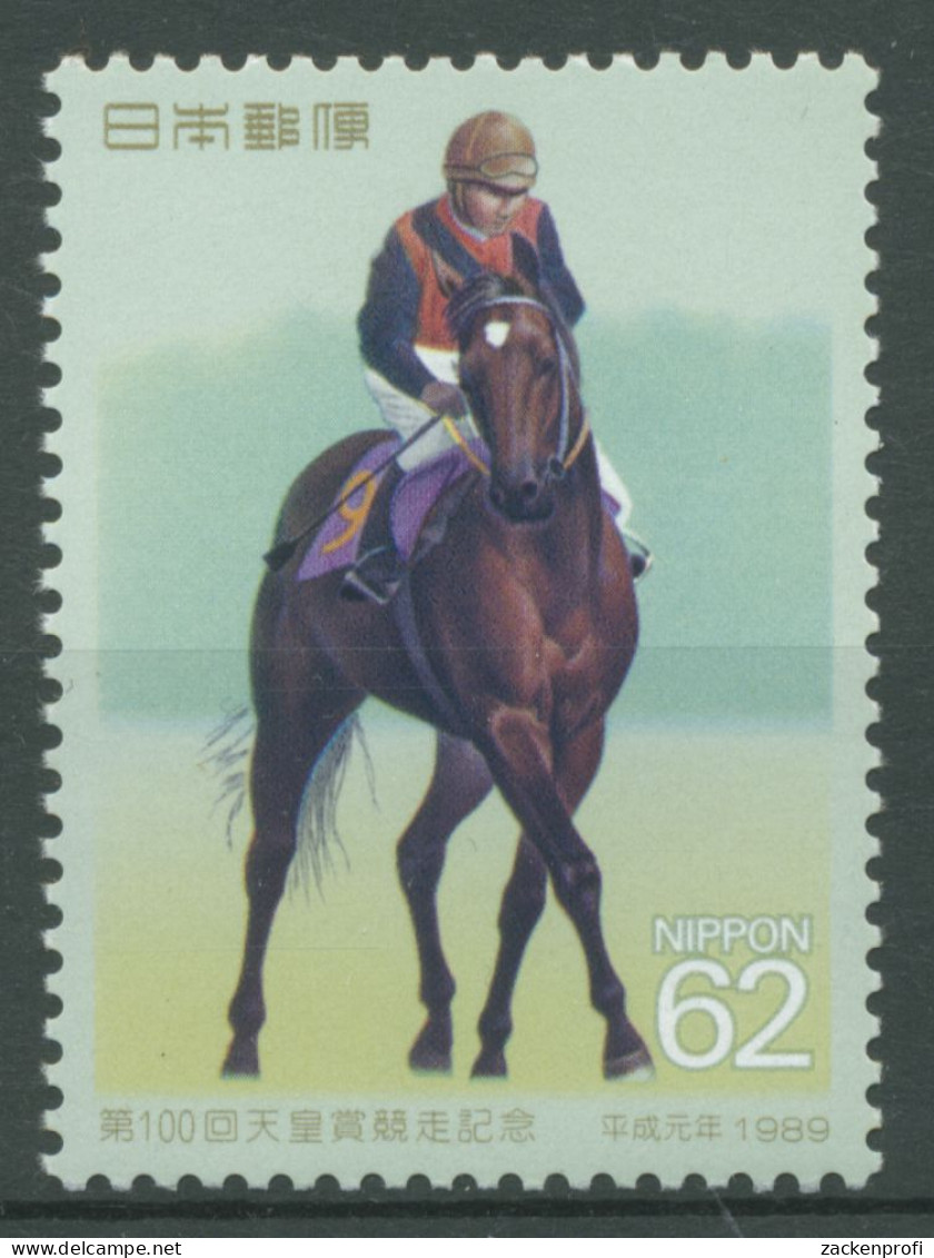 Japan 1989 Pferdesport Galopprennen Tenno-Pokal 1890 Postfrisch - Neufs