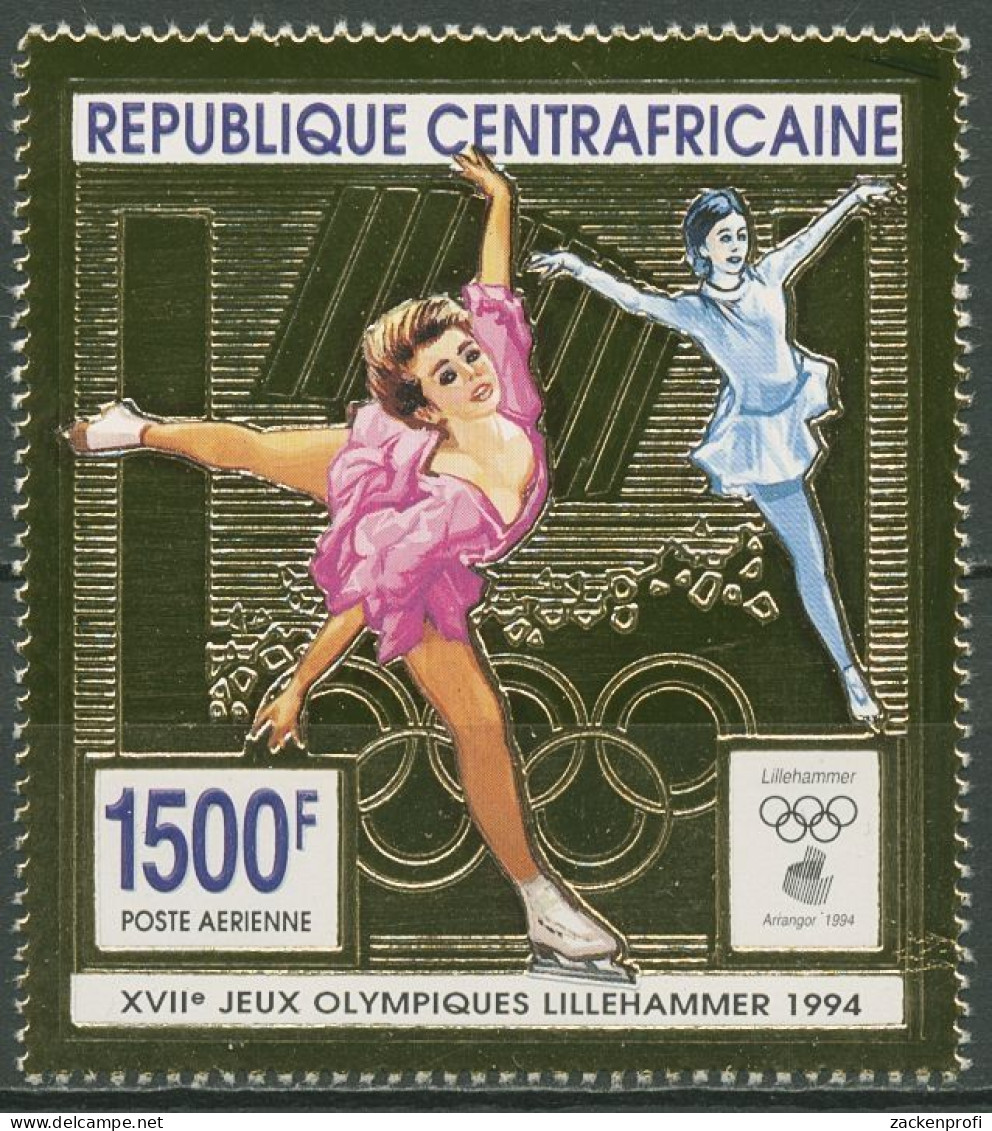 Zentralafrikanische Republik 1994 Olymp. Spiele Lillehammer 1566 A Postfrisch - Centrafricaine (République)