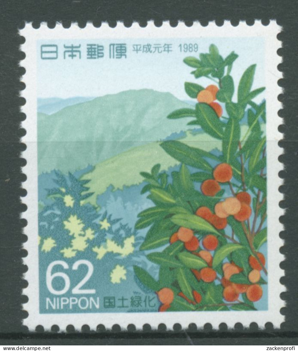 Japan 1989 Aufforstungskampagne Lorbeer Limone 1849 Postfrisch - Ongebruikt