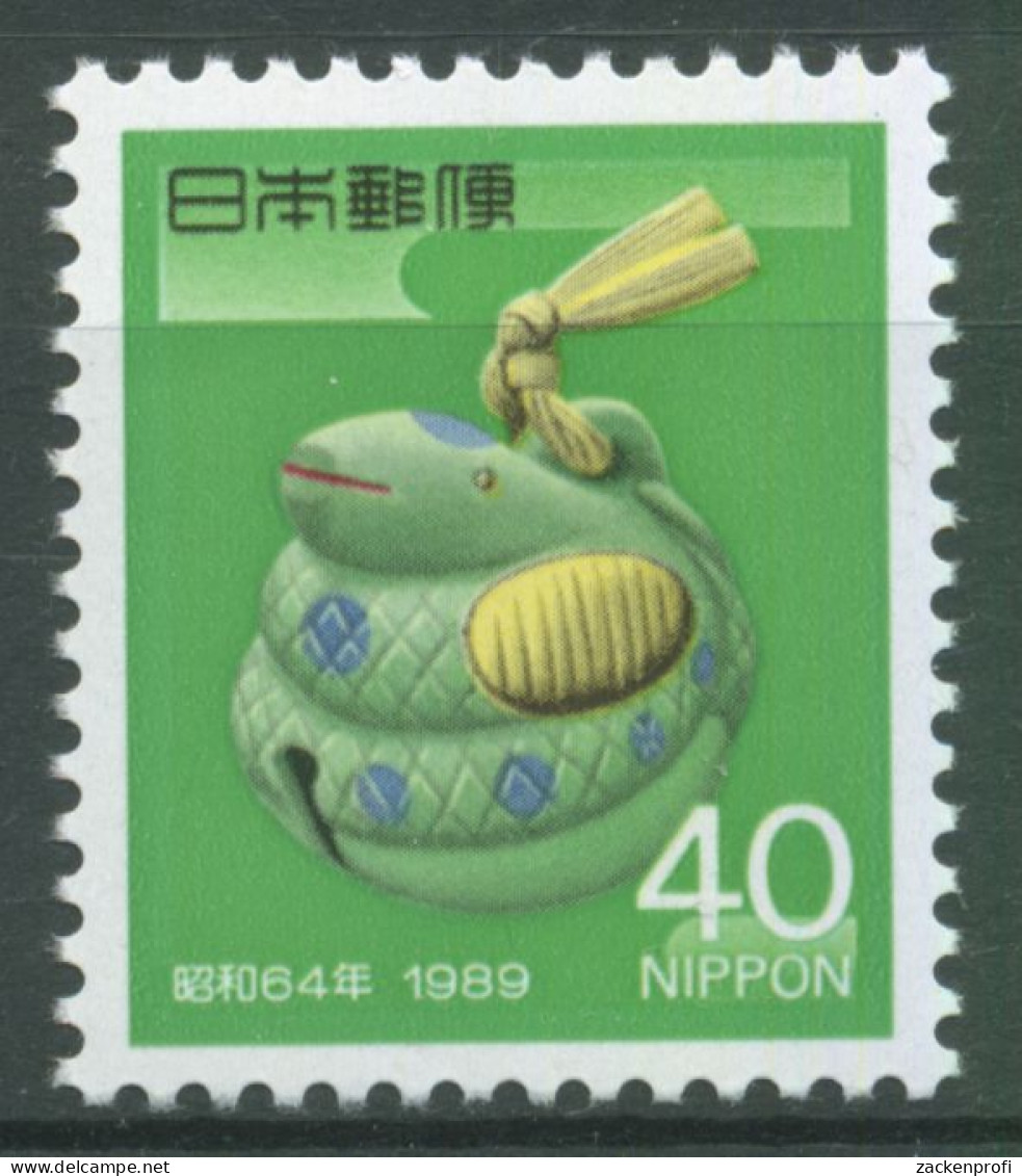 Japan 1988 Neujahr Jahr Der Schlange 1819 Postfrisch - Unused Stamps