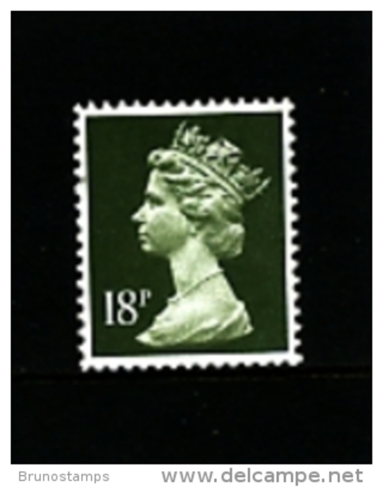 GREAT BRITAIN - 1984  MACHIN   18p.  PCP   MINT NH  SG X955 - Machins