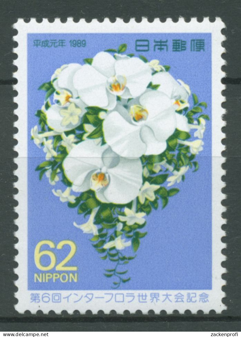 Japan 1989 Blumen Floristenkongress 1876 Postfrisch - Neufs