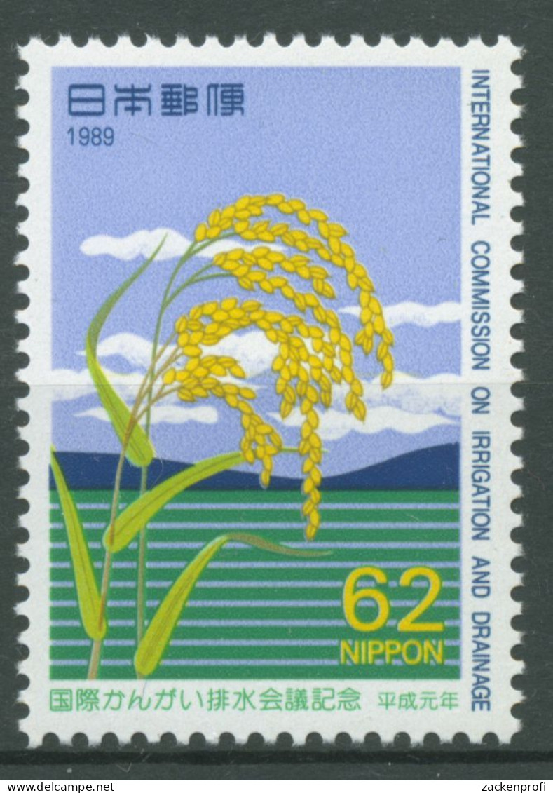 Japan 1989 Landwirtschaft Bewässerung Reis 1888 Postfrisch - Nuevos