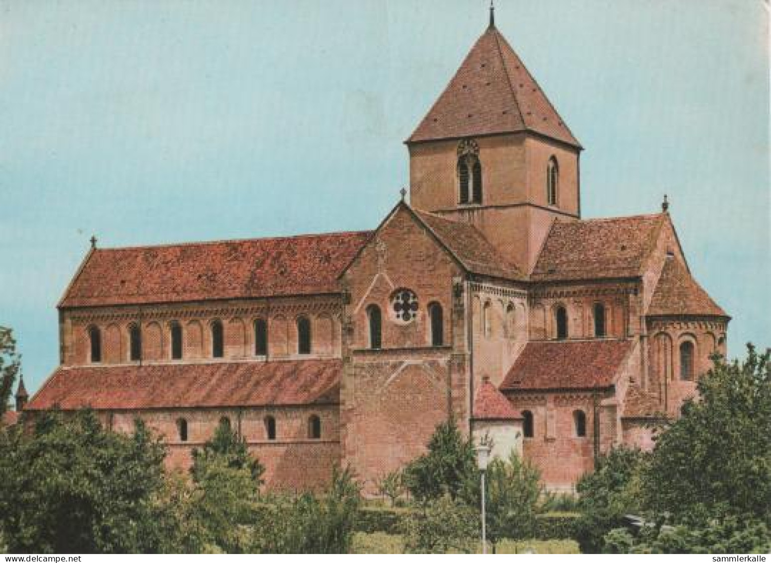 9380 - Schwarzach Baden - Ehem. Abteikirche - Ca. 1965 - Mosbach