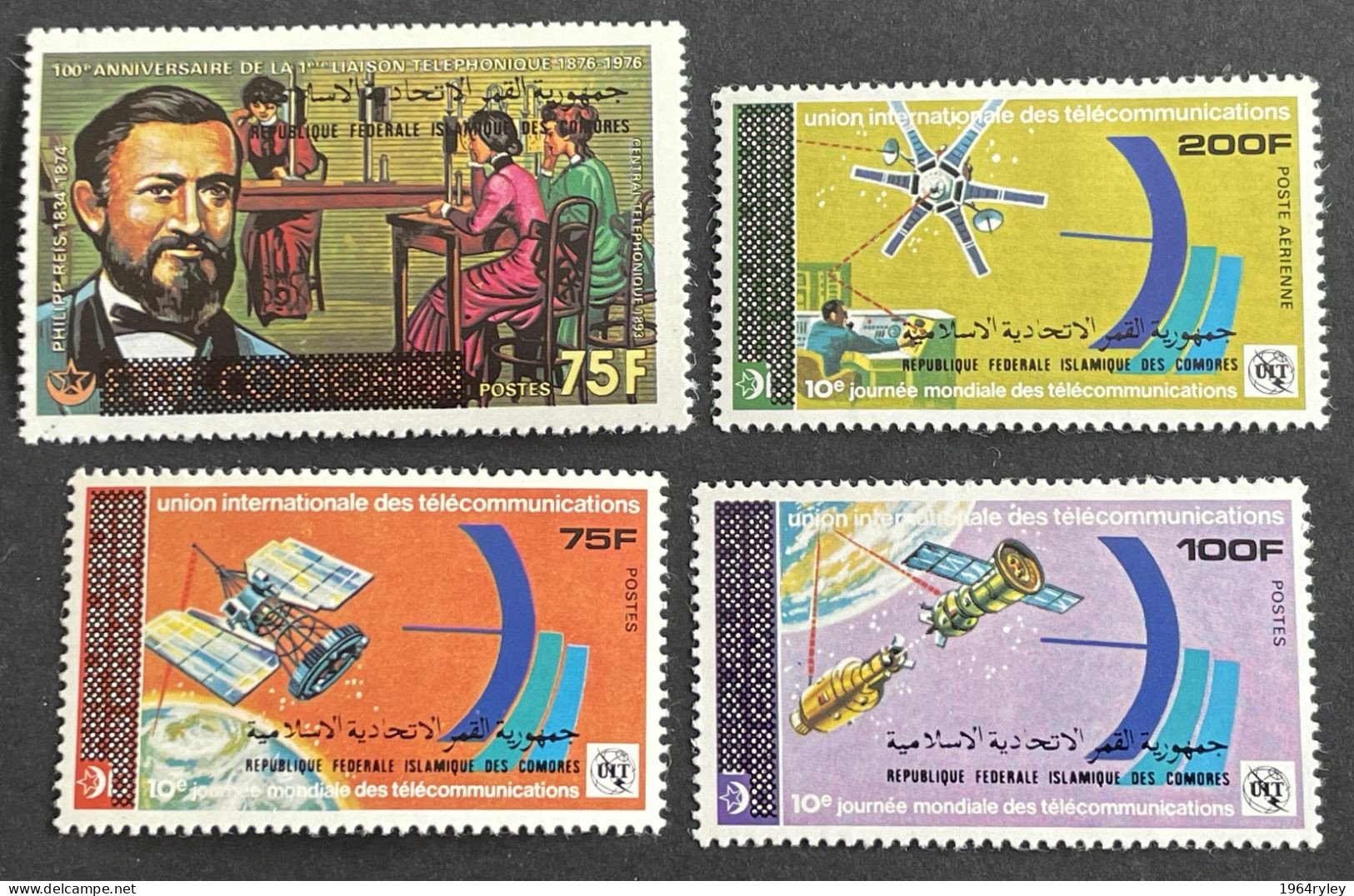 COMORES - MNH** -  1979 - # 572, 576, 577, 578 - Comoros