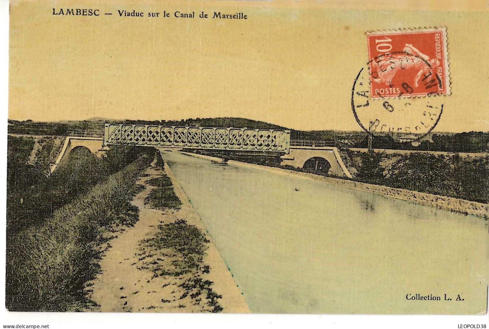 LAMBESC Viaduc Sur Le Canal De Marseille - Lambesc