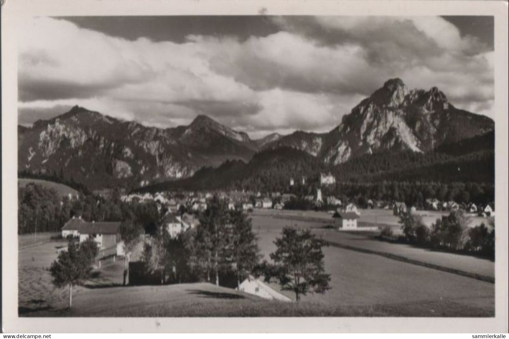 58808 - Füssen - Mit Tegelberg - Ca. 1960 - Fuessen