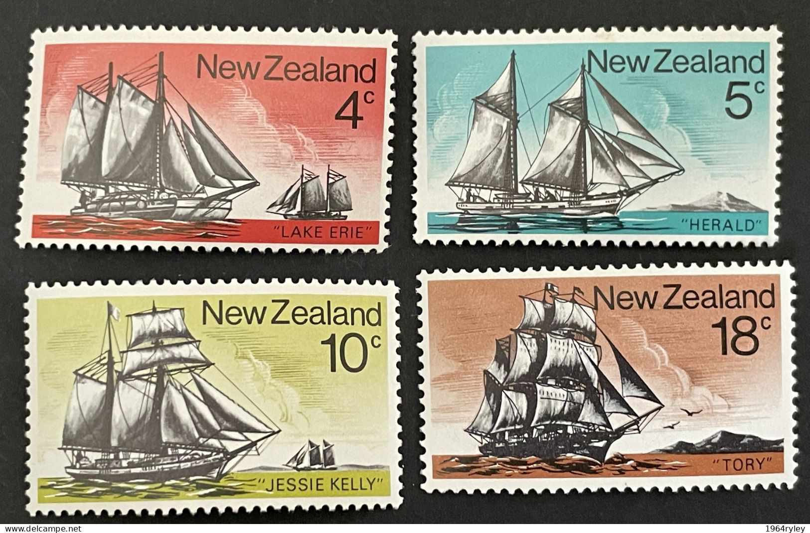 NEW ZEALAND - MNH** -  1974 - # 1069/1074  6 VALUES - Unused Stamps
