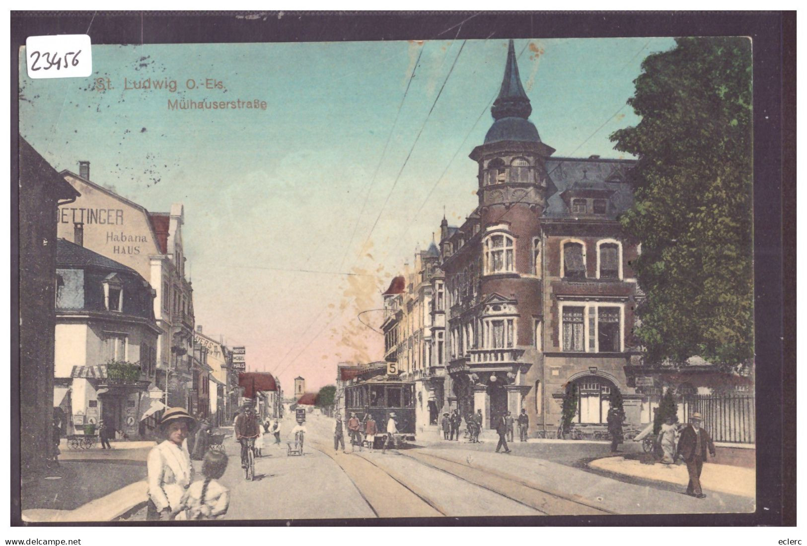 SAINT LOUIS - ST LUDWIG - MÜLHAUSER STRASSE - TRAMWAY - TB - Saint Louis