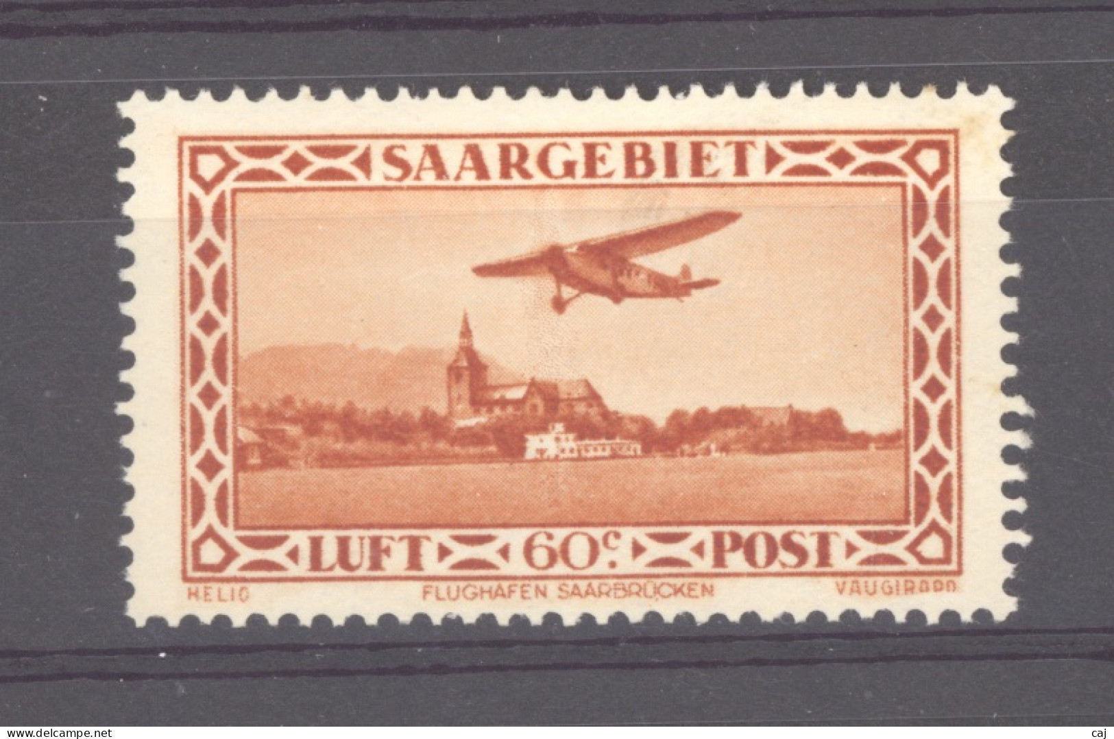 Sarre  -  Avion  :  Yv  3  * - Luftpost