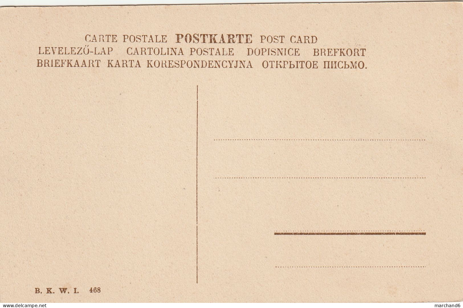 Autriche Wien Karntnerstrasse B.K.W.L. N°468 - Other & Unclassified