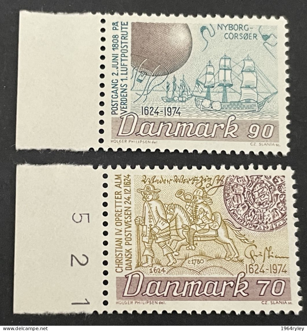 DENMARK  - MNH** -  1974 - # 577/578 - Ongebruikt