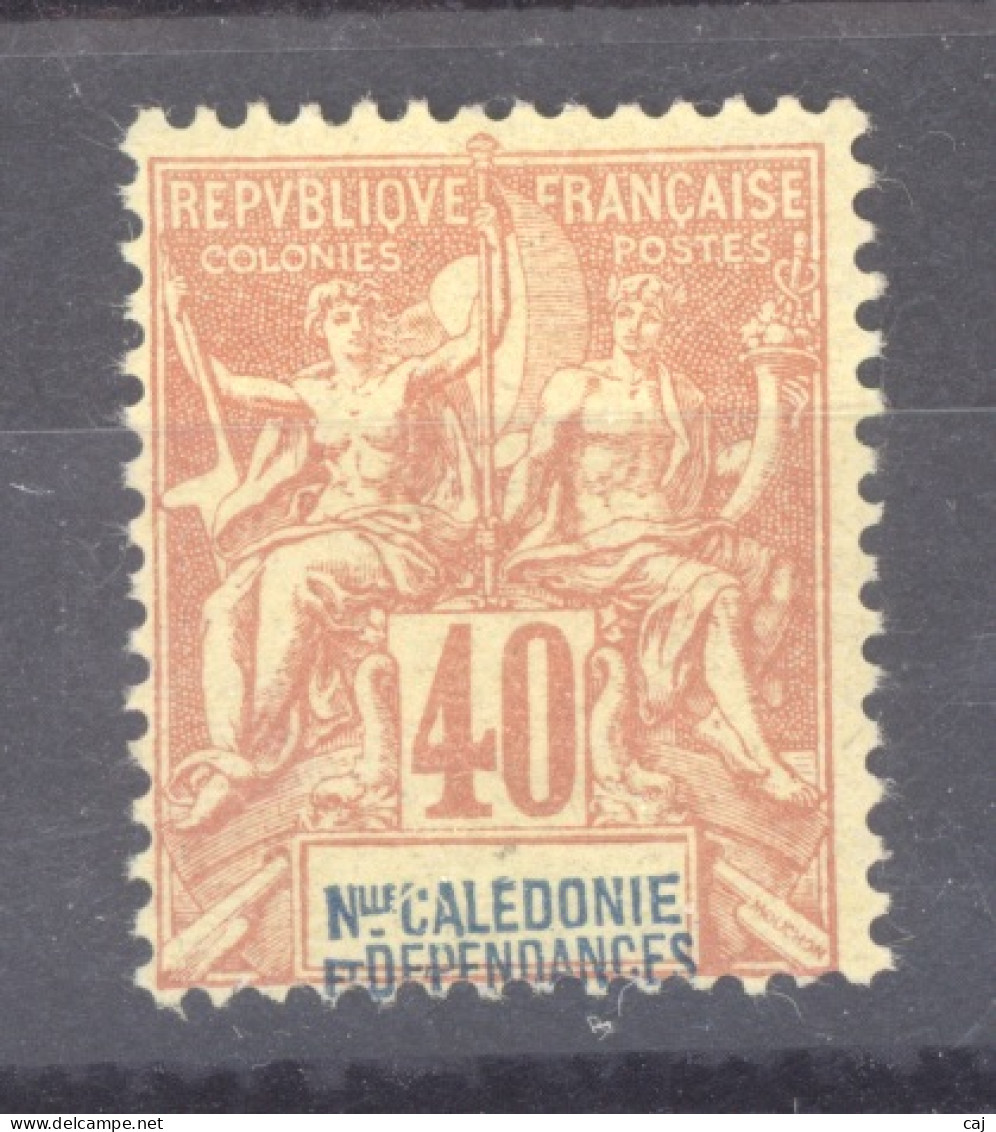 Nouvelle Calédonie  :  Yv  50  * - Unused Stamps