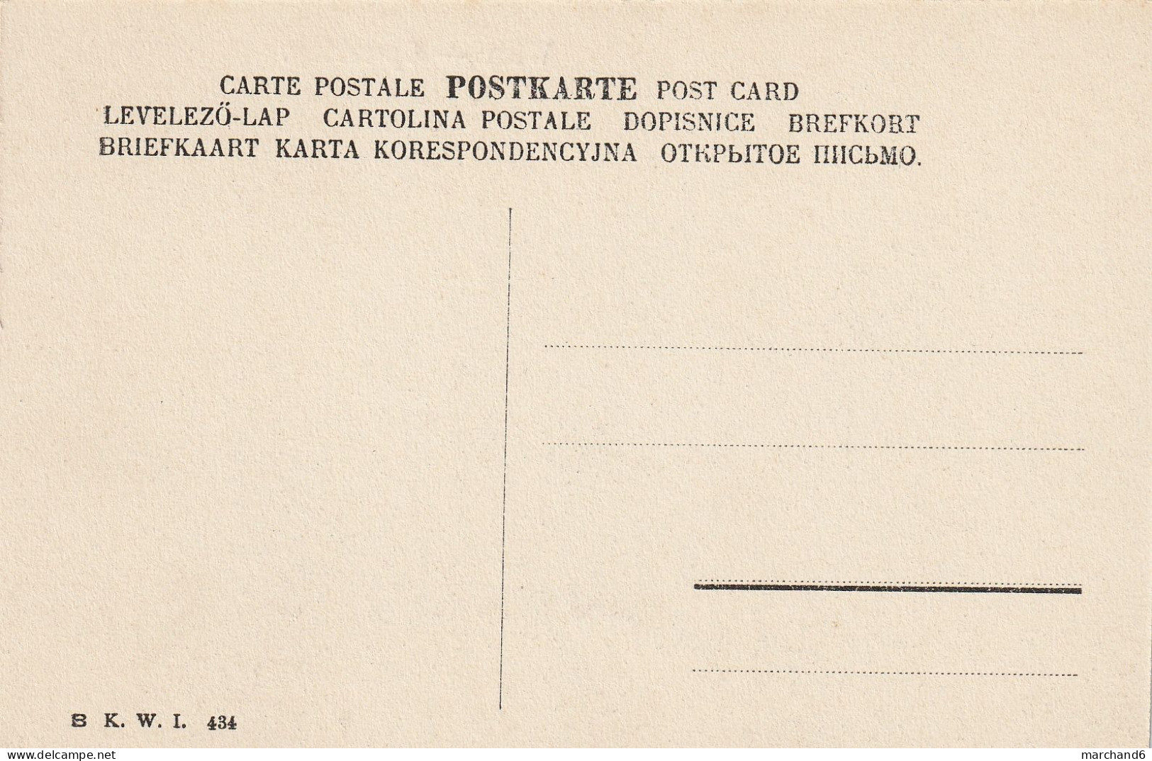 Autriche Wien Opernring B.K.W.L. N°434 - Other & Unclassified