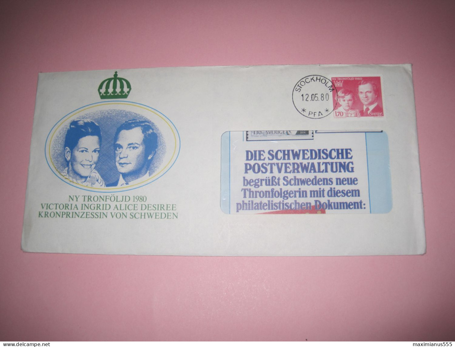 Sweden 1980 Briefmarken Freunden - Storia Postale