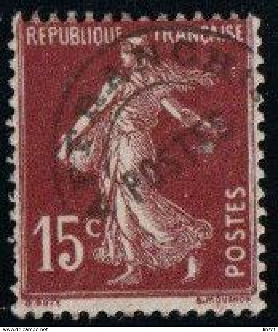 France 1922 PREO Yv. N°53d - 15c Brun-lilas Type II - Oblitéré - 1893-1947