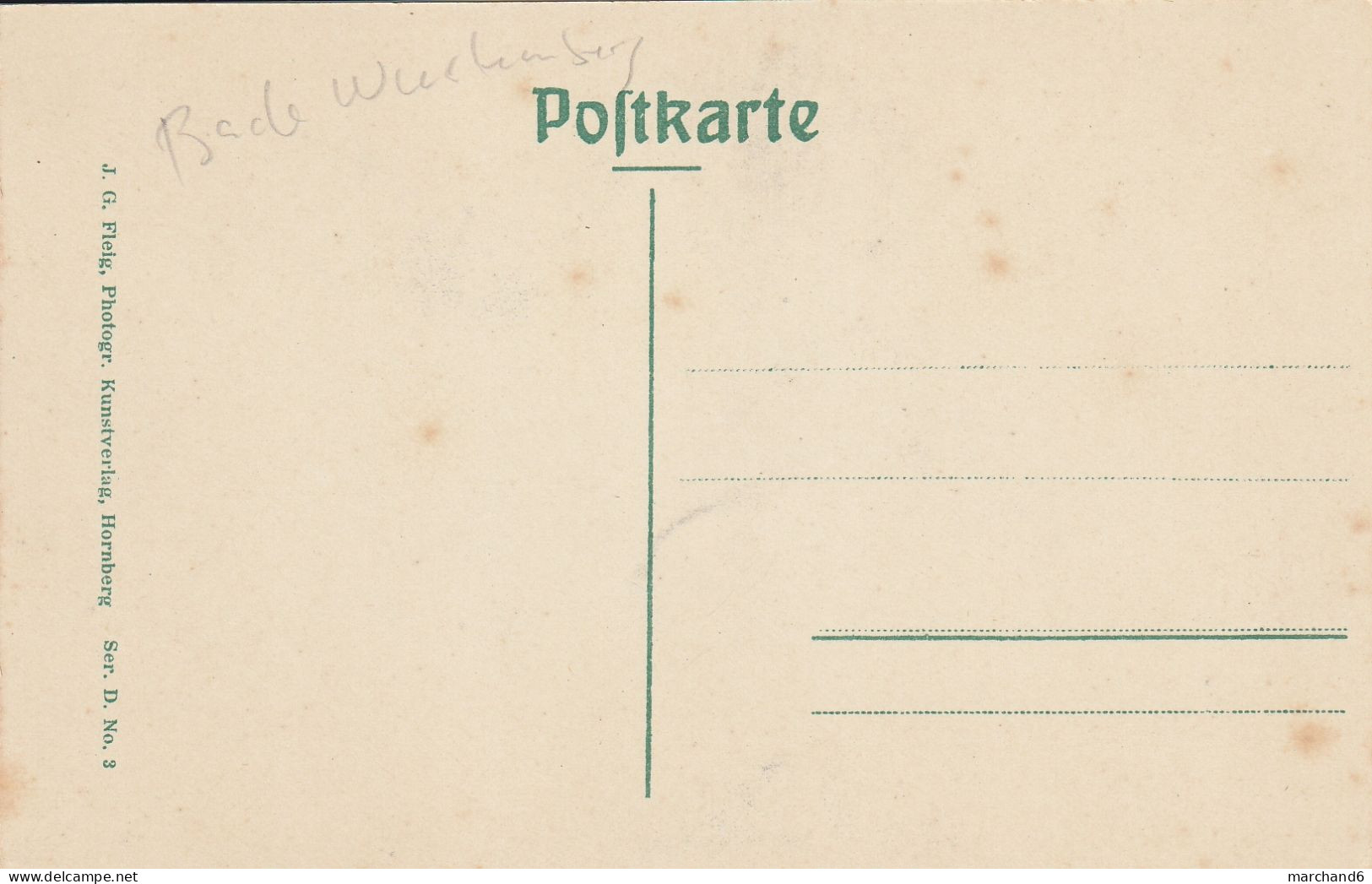 Hornberg Ernte Im Gutachtal édition J G Fleig N°3 - Hornberg