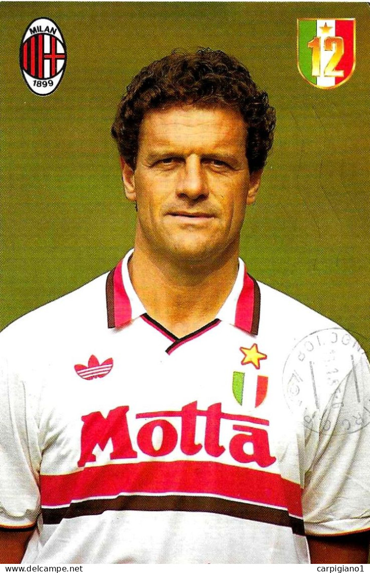 ITALIA ITALY - 1994 MILANO 222° Derby Della Madonnina Calcio MILAN-INTER 1-1 Su Cartolina FABIO CAPELLO - 8163 - 1991-00: Storia Postale