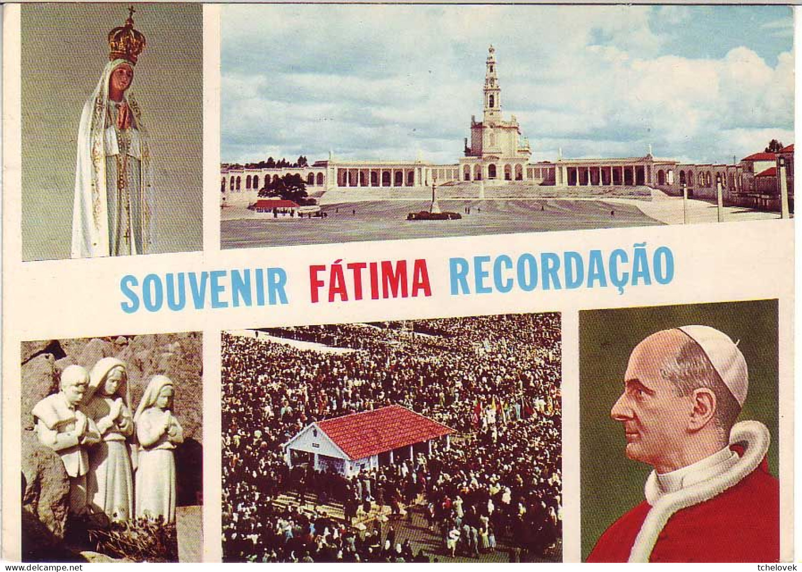 Thèmes. Religions. Pape. Paul VI. (1) & (2) & Fatima & Jean Paul II 1981 & (2) & Fatima & Benoit - Papes