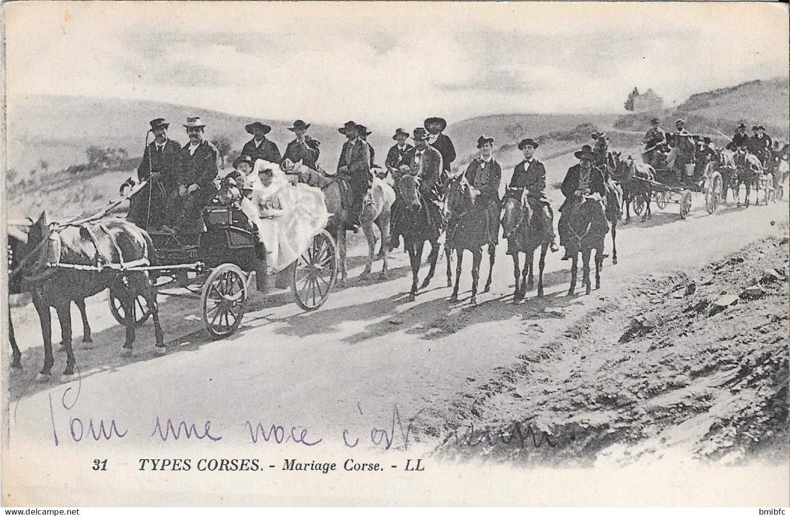 TYPES CORSES - Mariage Corse - Corse