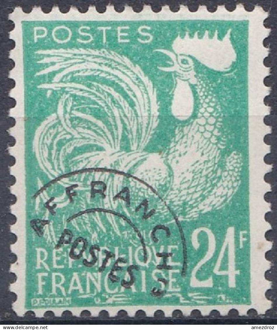 France Préoblitéré 1953-59 N° 114 NMH ** Coq  (K15) - 1953-1960