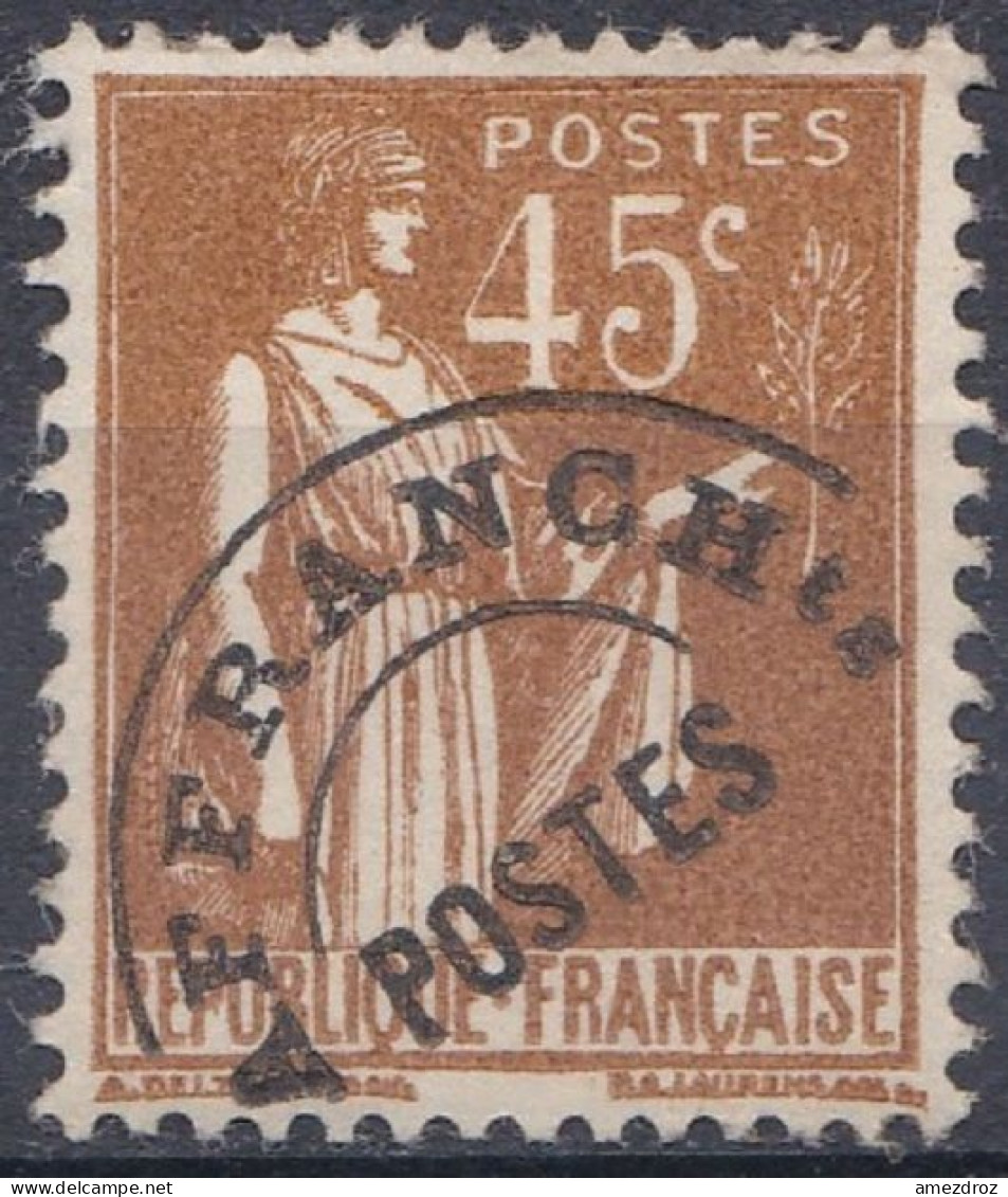 France Préoblitéré N° 70 MH * Type Paix (K15) - 1893-1947