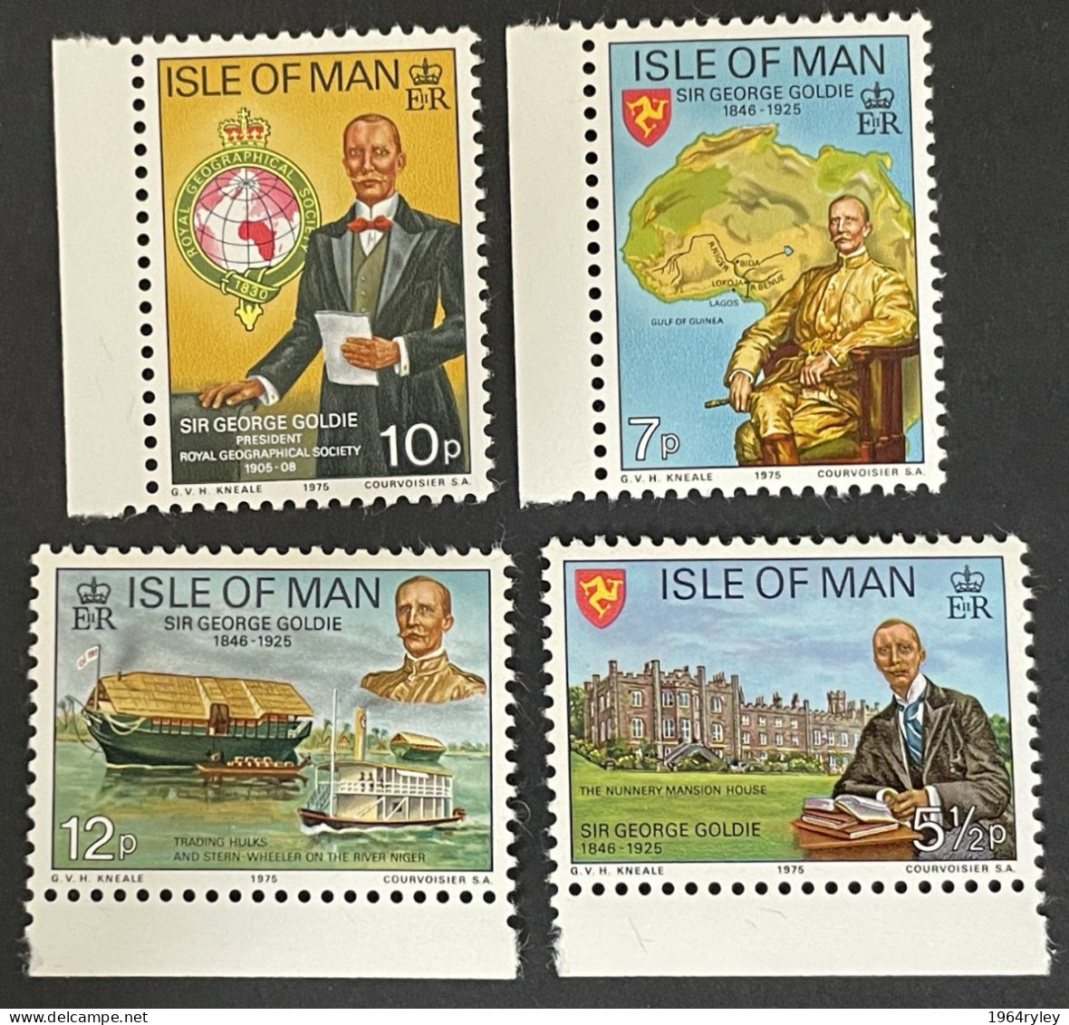 ISLE OF MAN - MNH** -  1975 - # 64/67 - Isla De Man