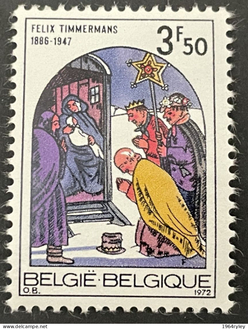 BELGIUM - MNH** -  1972 - # 1650 - Ungebraucht