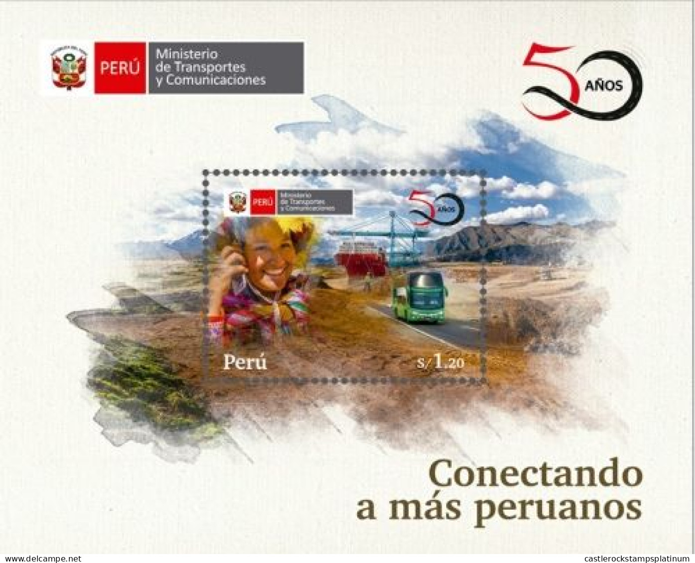 O) 2020 PERU, MEANS OF TRANSPORTATION, ROADS, MINISTRY OF TRANSPORTATION AND COMMUNICATIONS, MNH - Peru