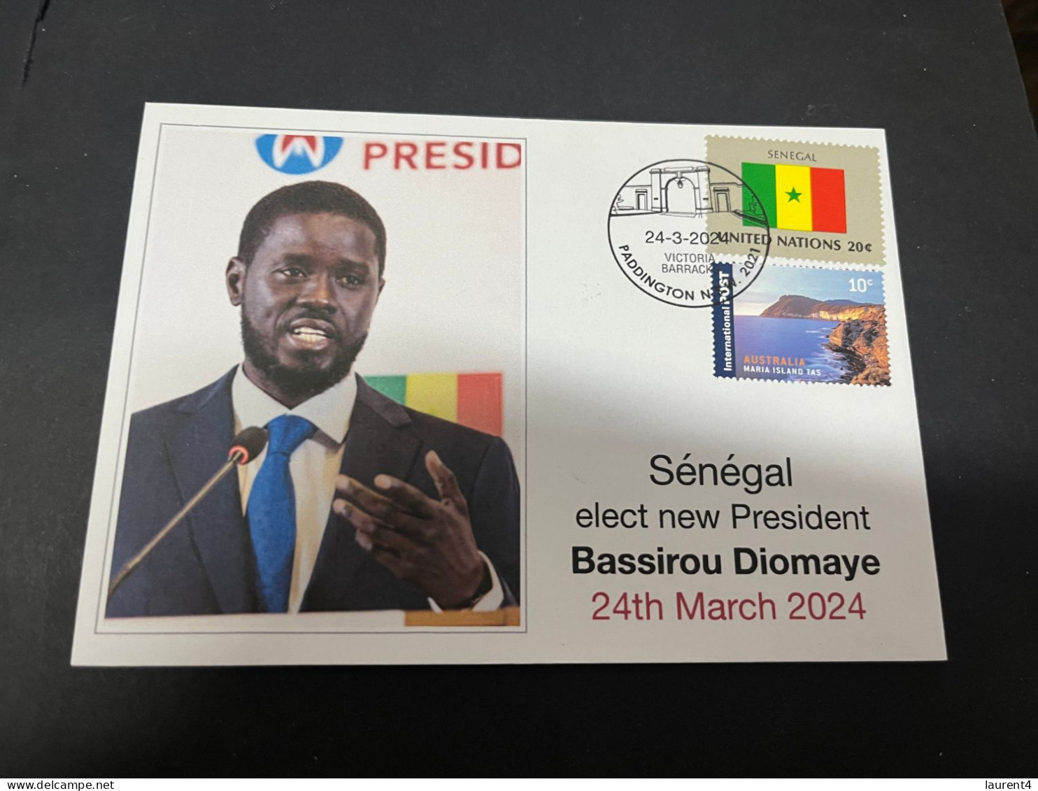 27-3-2024 (4 Y 12) Sénégal Elect New President - Bassirou Diamoaye (24-3-2024) - Senegal (1960-...)