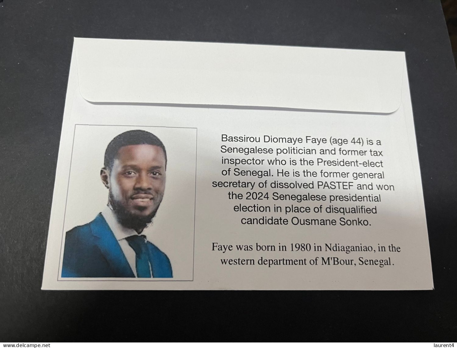 27-3-2024 (4 Y 12) Sénégal Elect New President - Bassirou Diamoaye (24-3-2024) - Sénégal (1960-...)