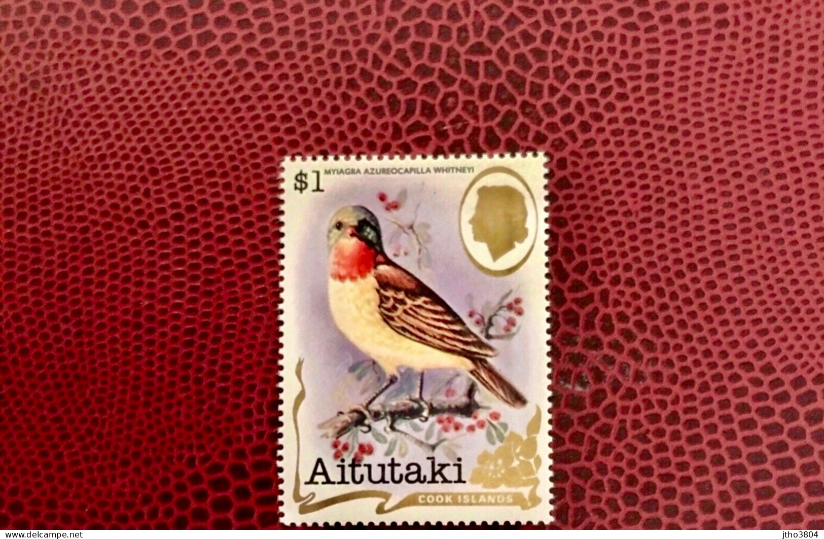 COOK ISLANDS 1981 Aitutaki 1v Neuf Mi 402 Ucello Oiseau Bird Pájaro Vogel - Pappagalli & Tropicali