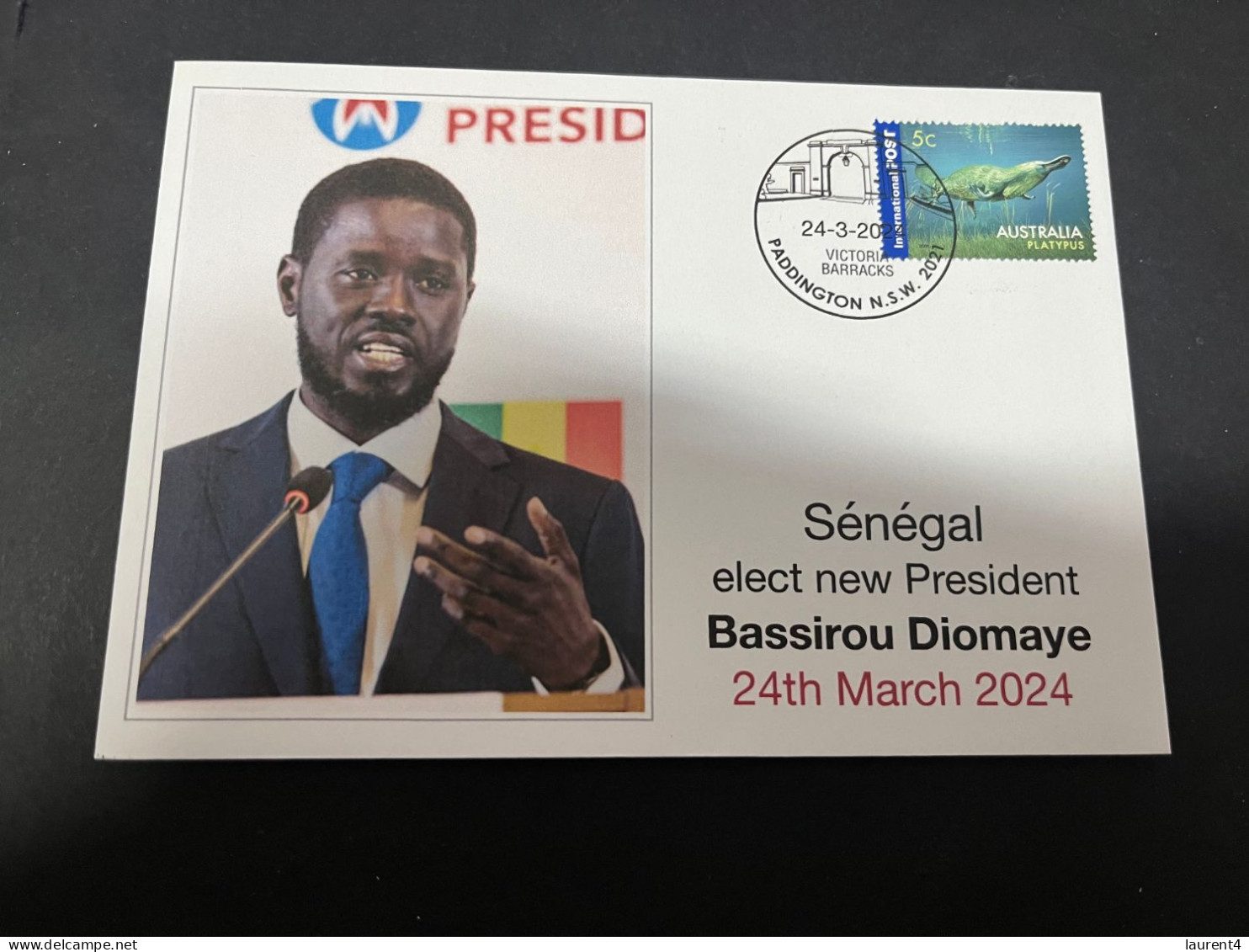 27-3-2024 (4 Y 12) Sénégal Elect New President - Bassirou Diamoaye (24-3-2024) - Senegal (1960-...)