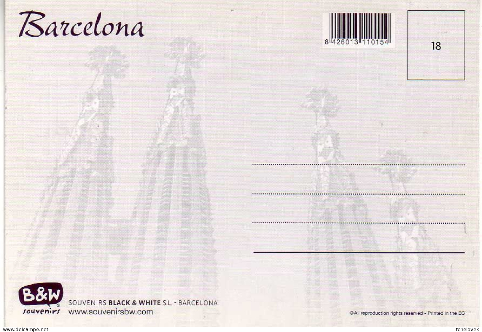 Thèmes. Sports. Foot Football. Barça. Terrain De FC Barcelone. B 0130 & 18 - Calcio