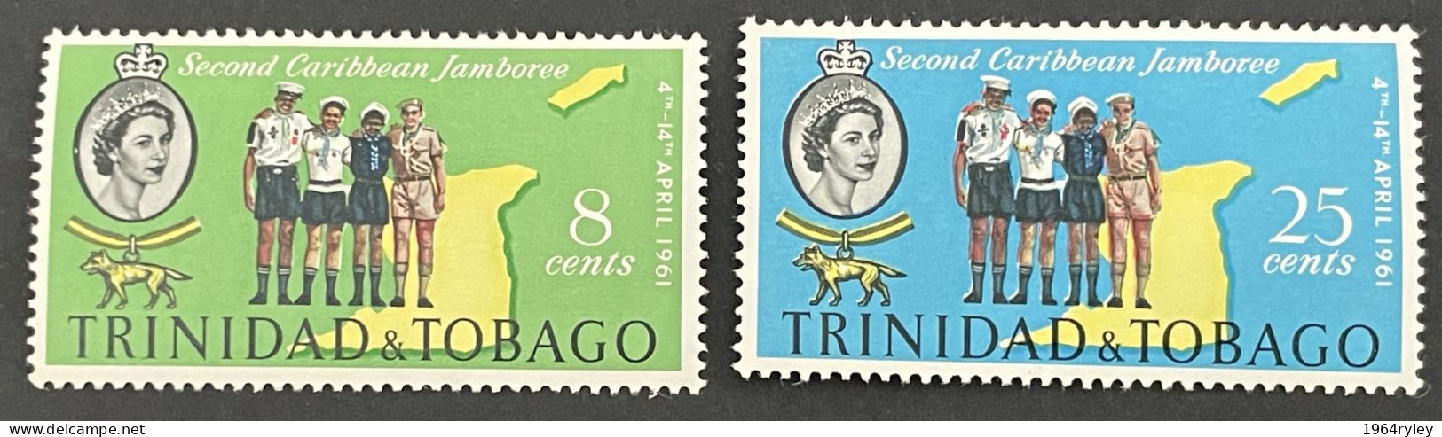 TRINIDAD - MNH** -  1961 - # 298/299 - Trindad & Tobago (1962-...)