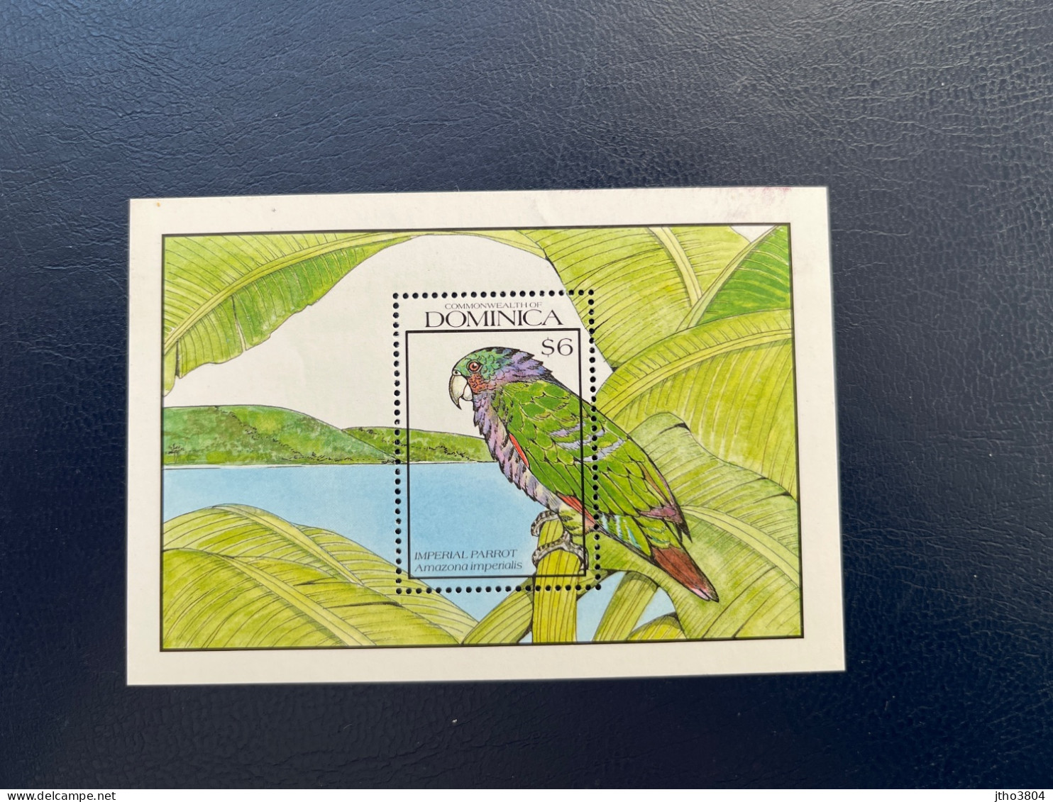 DOMINIQUE 1990 1 Bloc Neuf MNH BF 165 Perroquet Parrot Ucello Oiseau Bird Pájaro Vogel Domenica - Pappagalli & Tropicali