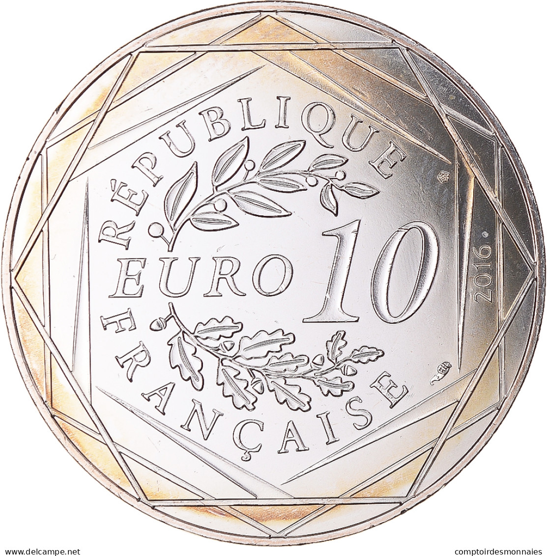 France, 10 Euro, Le Beau Voyage Du Petit Prince, 2016, N°13/24, FDC, Argent - France