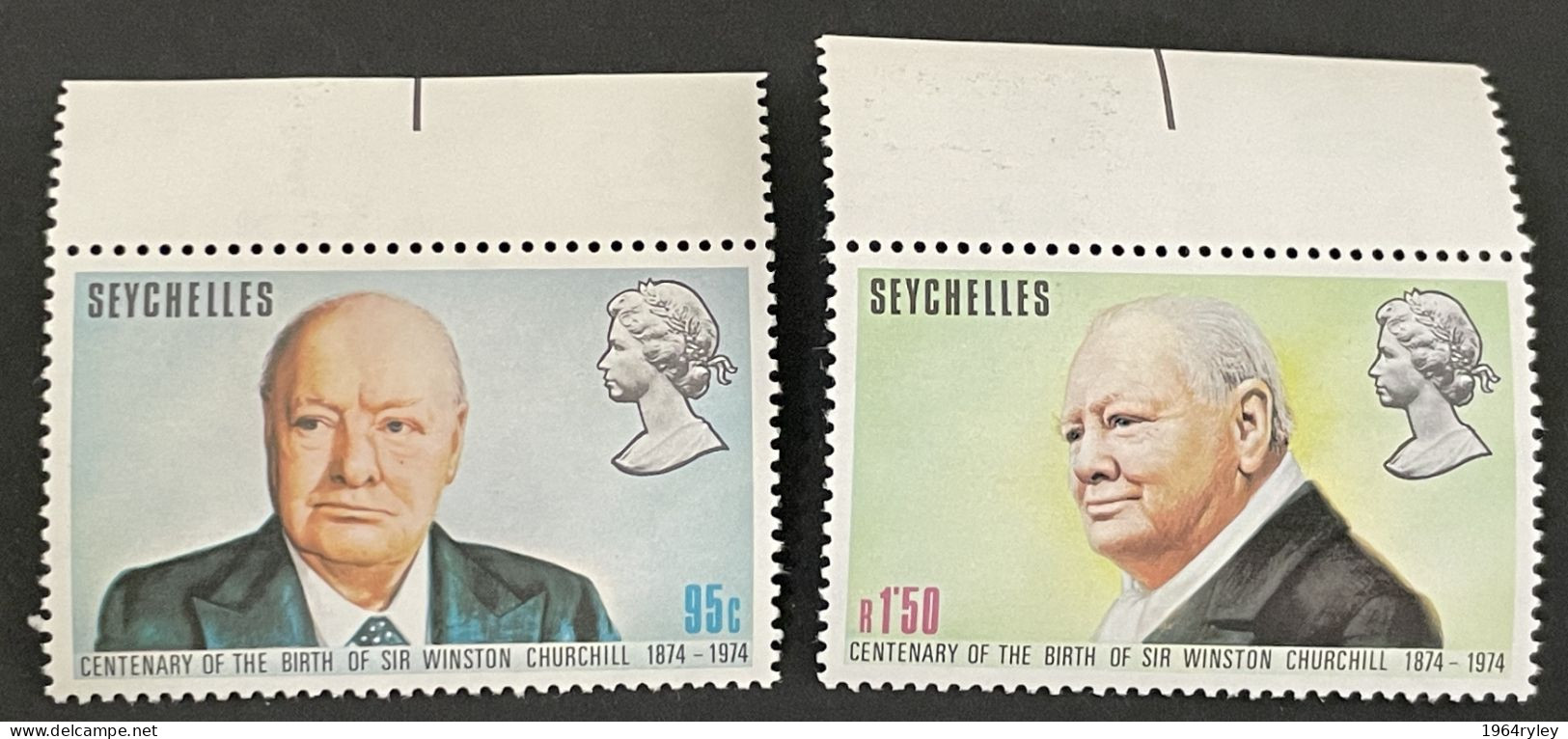 SEYCHELLES - MNH** -  1974 CHURCHILL CENTENARY - # - Seychelles (1976-...)