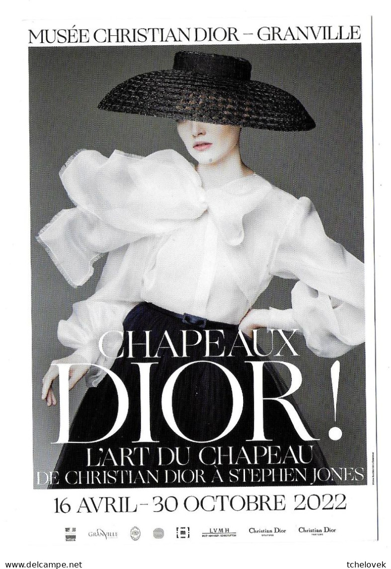 Thèmes. Pub. Musée Dior Granville (1) & (3) Chapeaux - Fashion