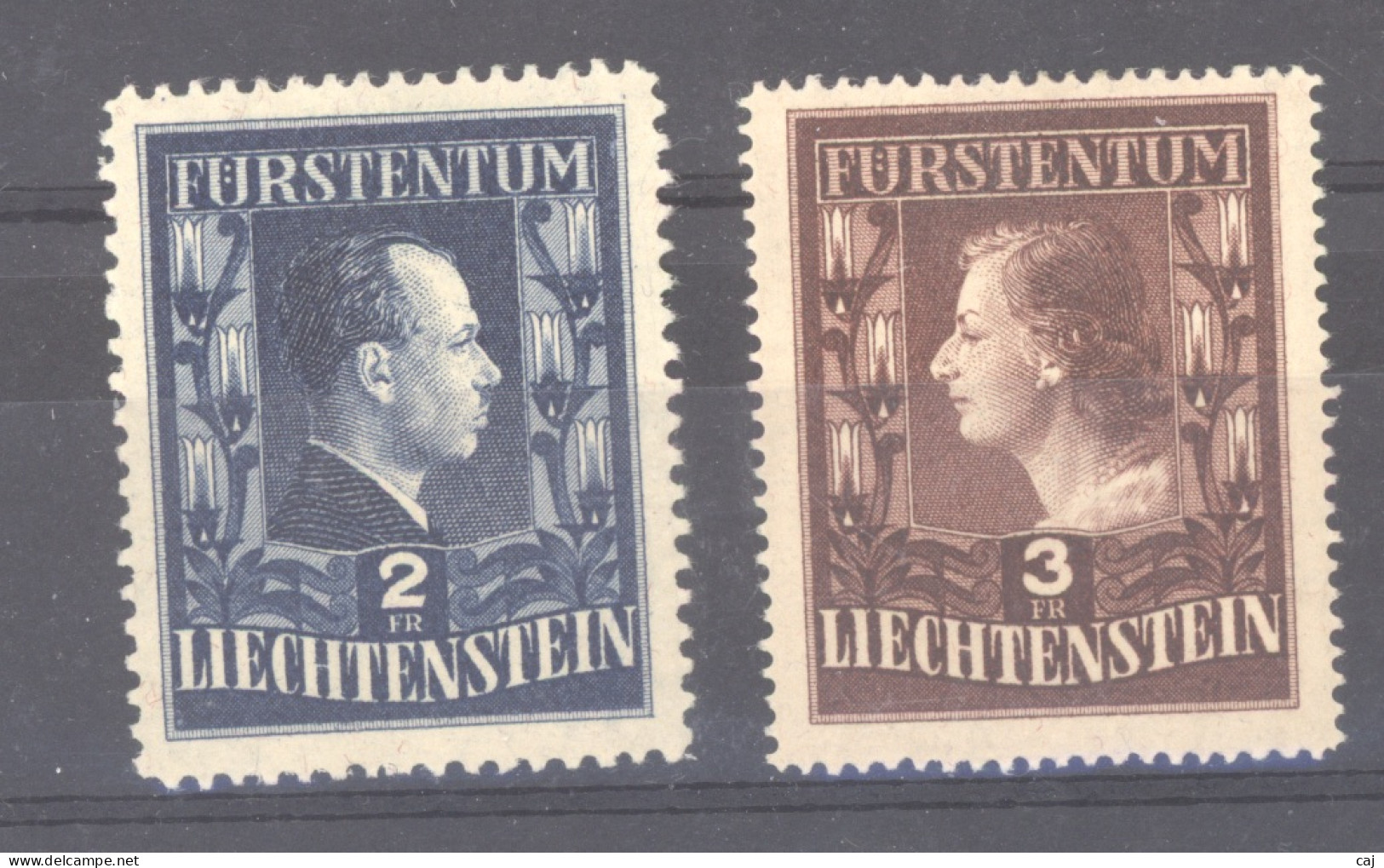 Liechtenstein  :  Yv  213-14  * - Nuevos