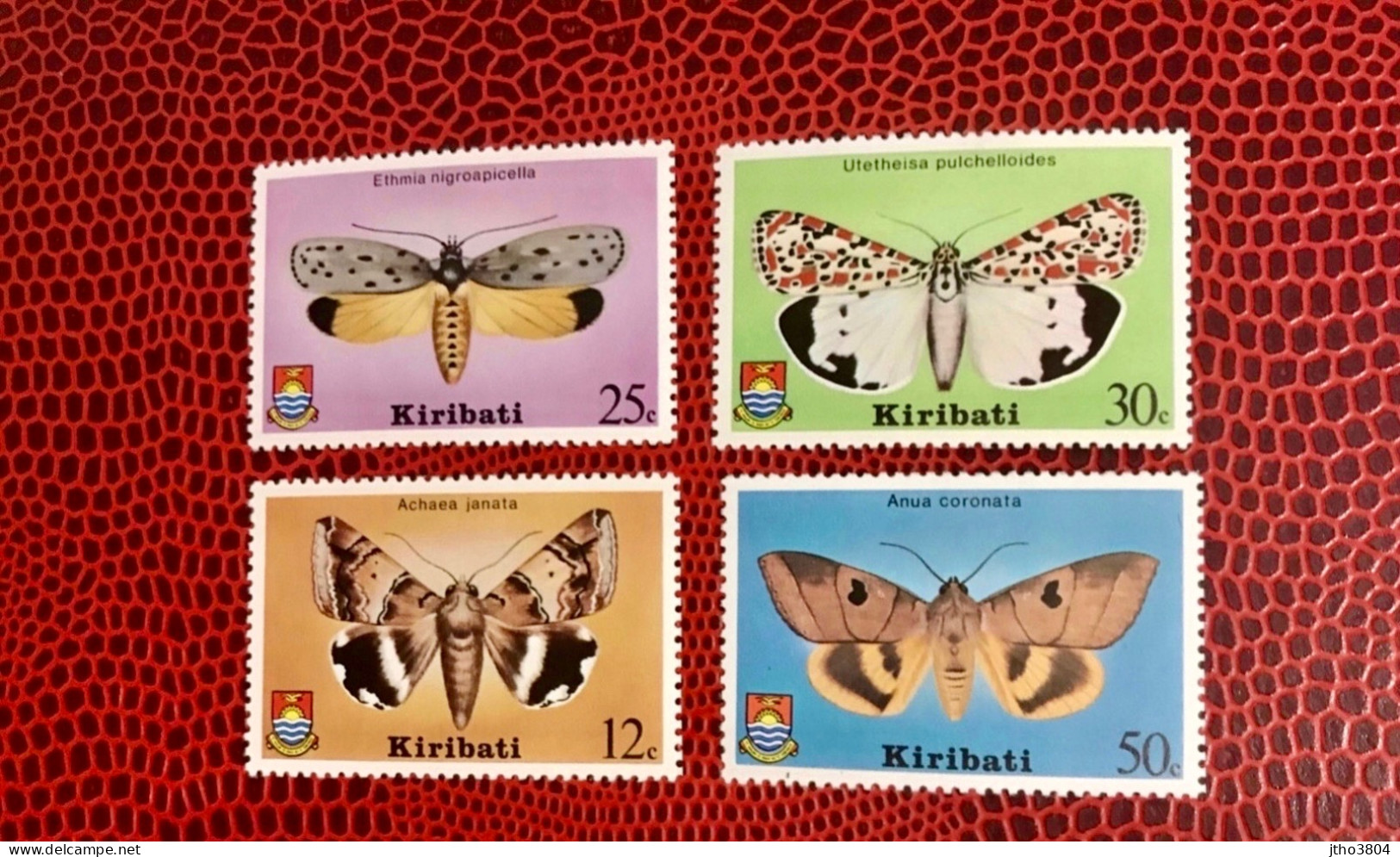 KIRIBATI 1980 4v Neuf MNH ** Mi YT 33 / 36 Mariposa Butterfly Borboleta Schmetterlinge Farfalla - Papillons