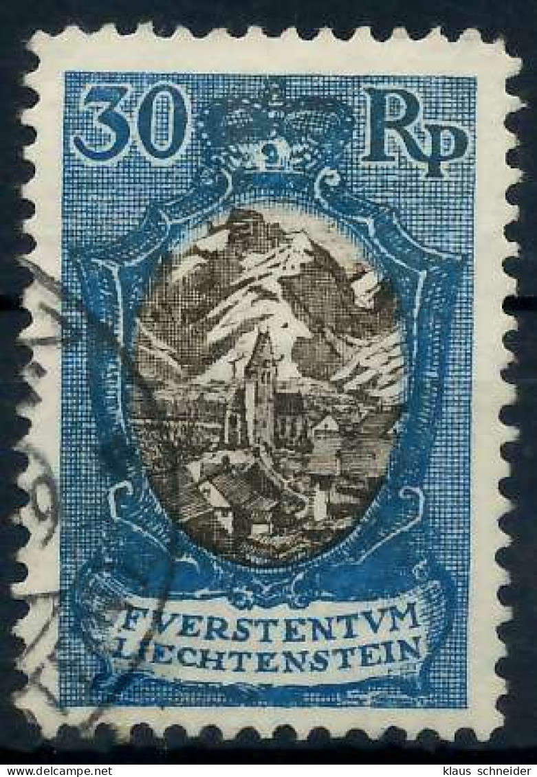 LIECHTENSTEIN 1925 Nr 64 Gestempelt X28E132 - Used Stamps