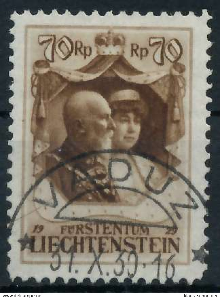 LIECHTENSTEIN 1929 Nr 93 Gestempelt X28E18A - Used Stamps