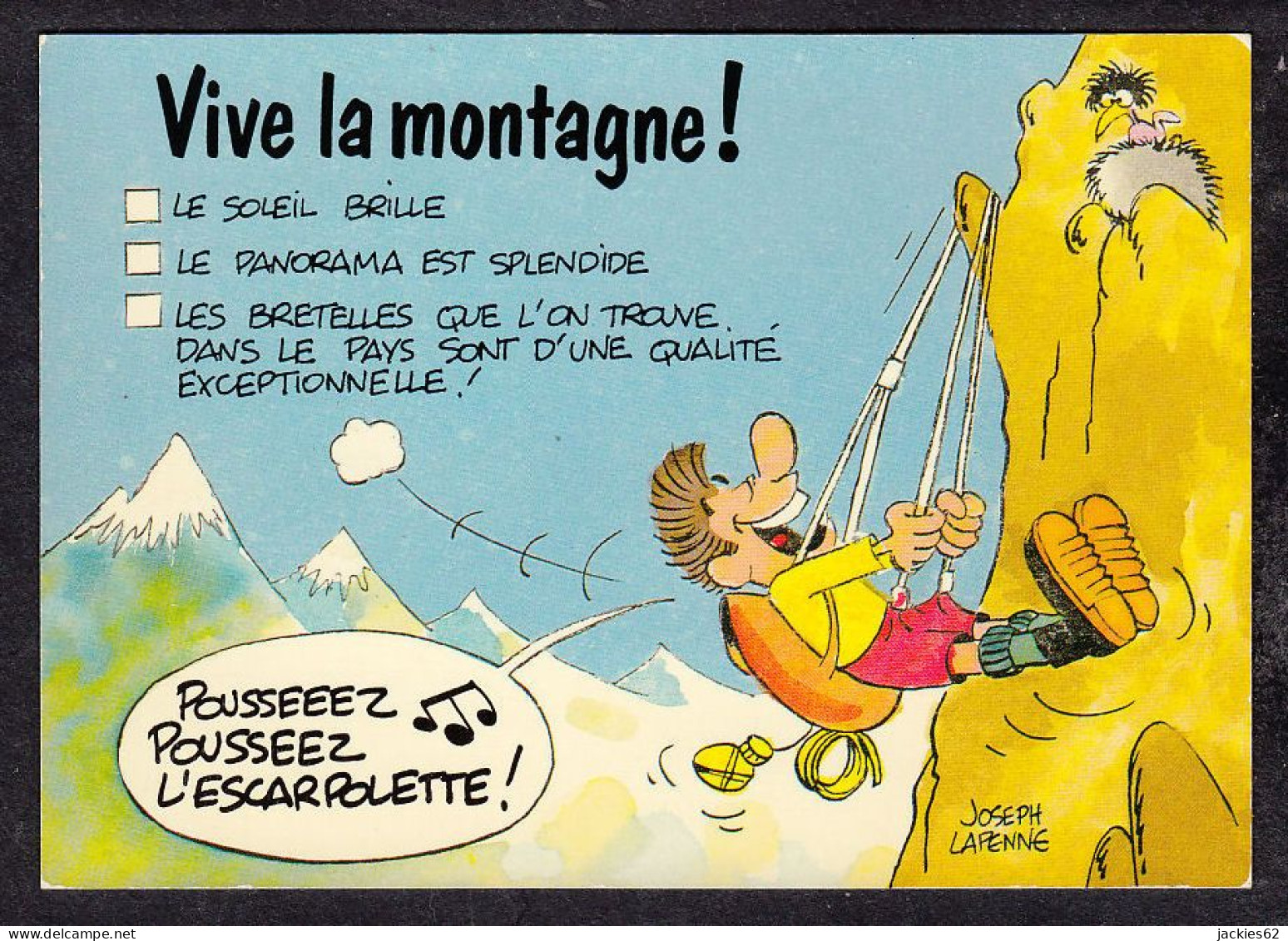 094766/ *Vive La Montagne*, Illustrateur J. Lapenne - Humour