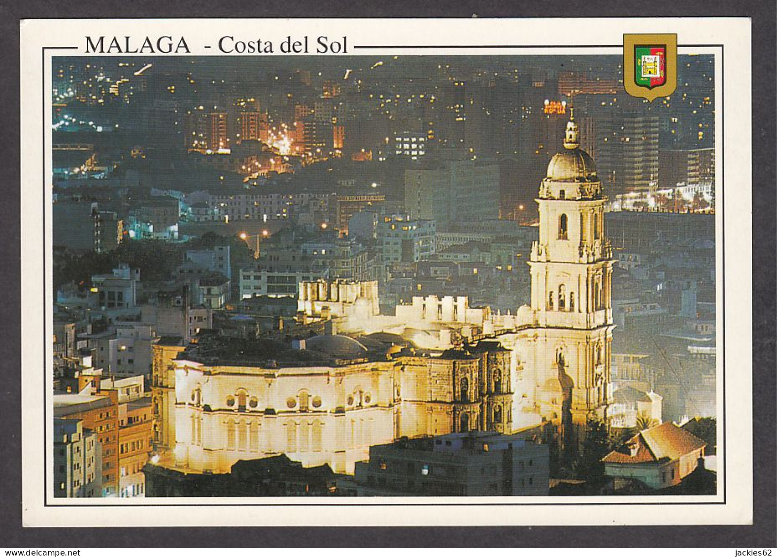074843/ MÁLAGA, Catedral Iluminada - Málaga